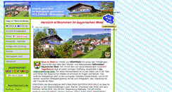 Desktop Screenshot of ferienhausimwald.de