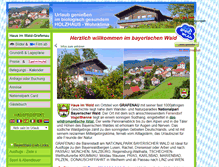 Tablet Screenshot of ferienhausimwald.de